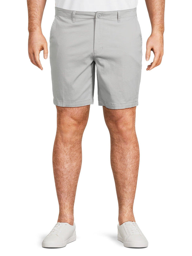 George Men's and Big Men's Flat Front Shorts, 9" Inseam, Sizes 28-54 - JNR Products