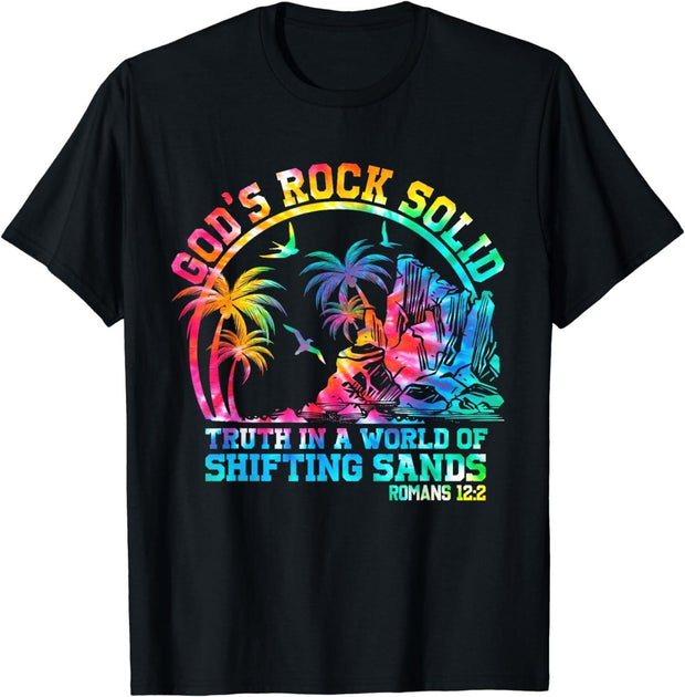 God's Rock Solid Breaker Rock Beach VBS 2024 Christian T-Shirt - JNR Products