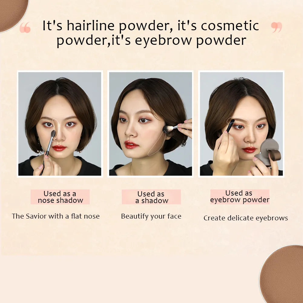 Hairline Shadow Powder Hair Concealer Coverage 13color