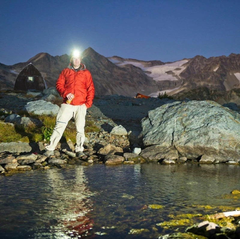 Battery Led Headlamps USB Rechargeable Lantern For Outdoor Hiking