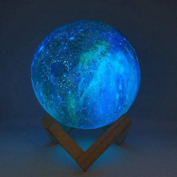 Moon Lamp Galaxy Moon Light Kids Night Light 16 Color Change Touch - JNR Products