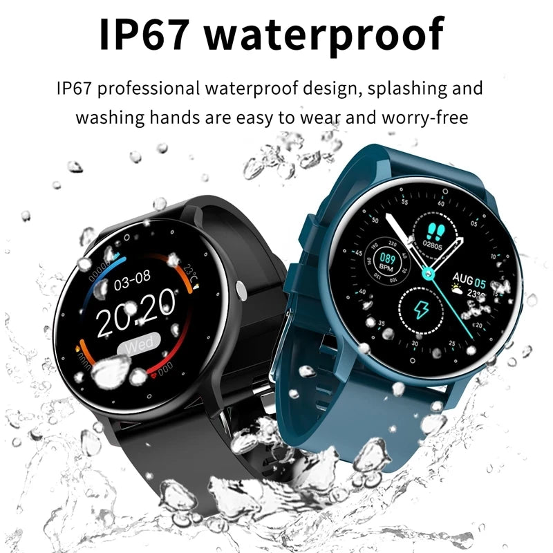 Waterproof Bluetooth For Android ios smartwatch Men+box