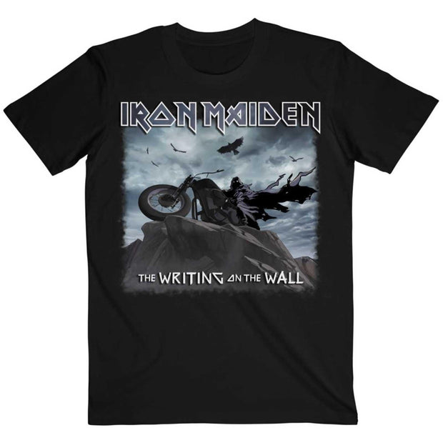 Iron Maiden Unisex T-Shirt The Writing on the Wall Single Cover (Small) - JNR Products