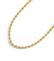 Jewelry Atelier Gold Chain Necklace Collection - 14K Solid Yellow Gold Filled Rope Chain Necklaces for Women and Men with Different Sizes (2.1mm, 2.7mm, or 3.8mm) - JNR Products