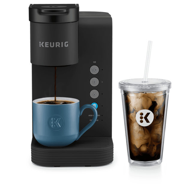 Keurig K-Iced Essentials Iced and Hot Single-Serve K-Cup Pod Coffee Maker, White - JNR Products