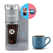 Keurig K-Iced Essentials Iced and Hot Single-Serve K-Cup Pod Coffee Maker, White - JNR Products