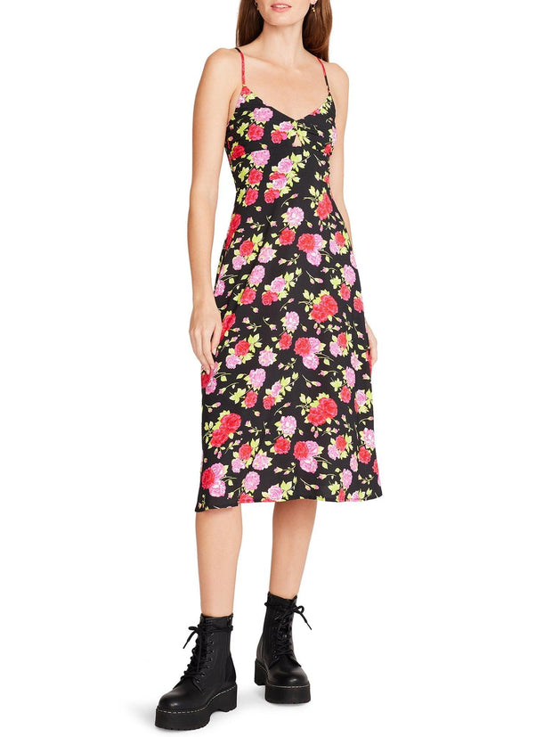 Luv Betsey by Betsey Johnson Women's Cupped Midi Dress - JNR Products