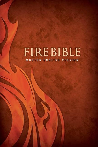 MEV Fire Bible : 4 Color Hard Cover - Modern English Version (Hardcover) - JNR Products