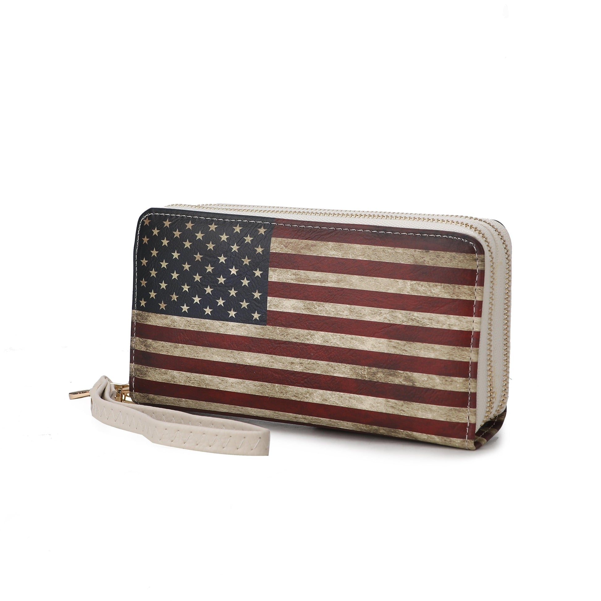 MKF Collection Daniela Wallet for Women, Vegan Leather Wristlet Purse Handbag by Mia K - Red - JNR Products