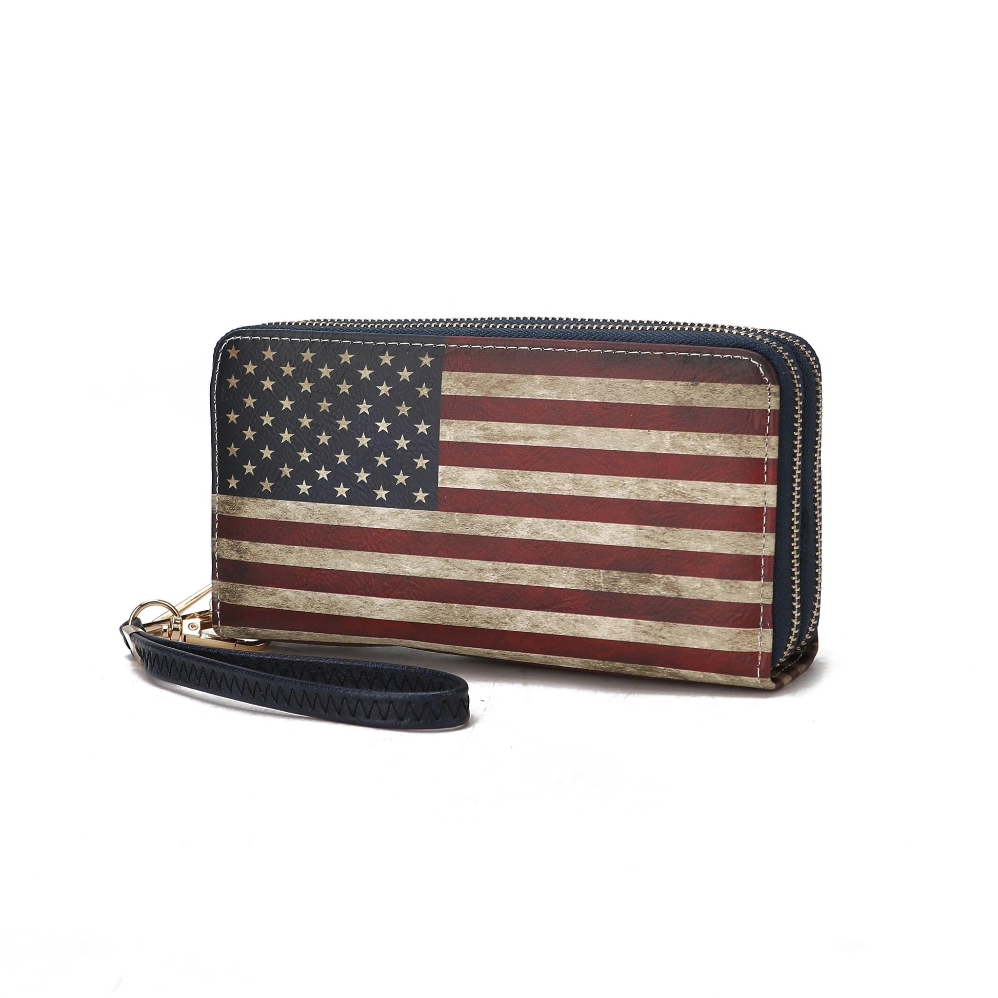 MKF Collection Daniela Wallet for Women, Vegan Leather Wristlet Purse Handbag by Mia K - Red - JNR Products