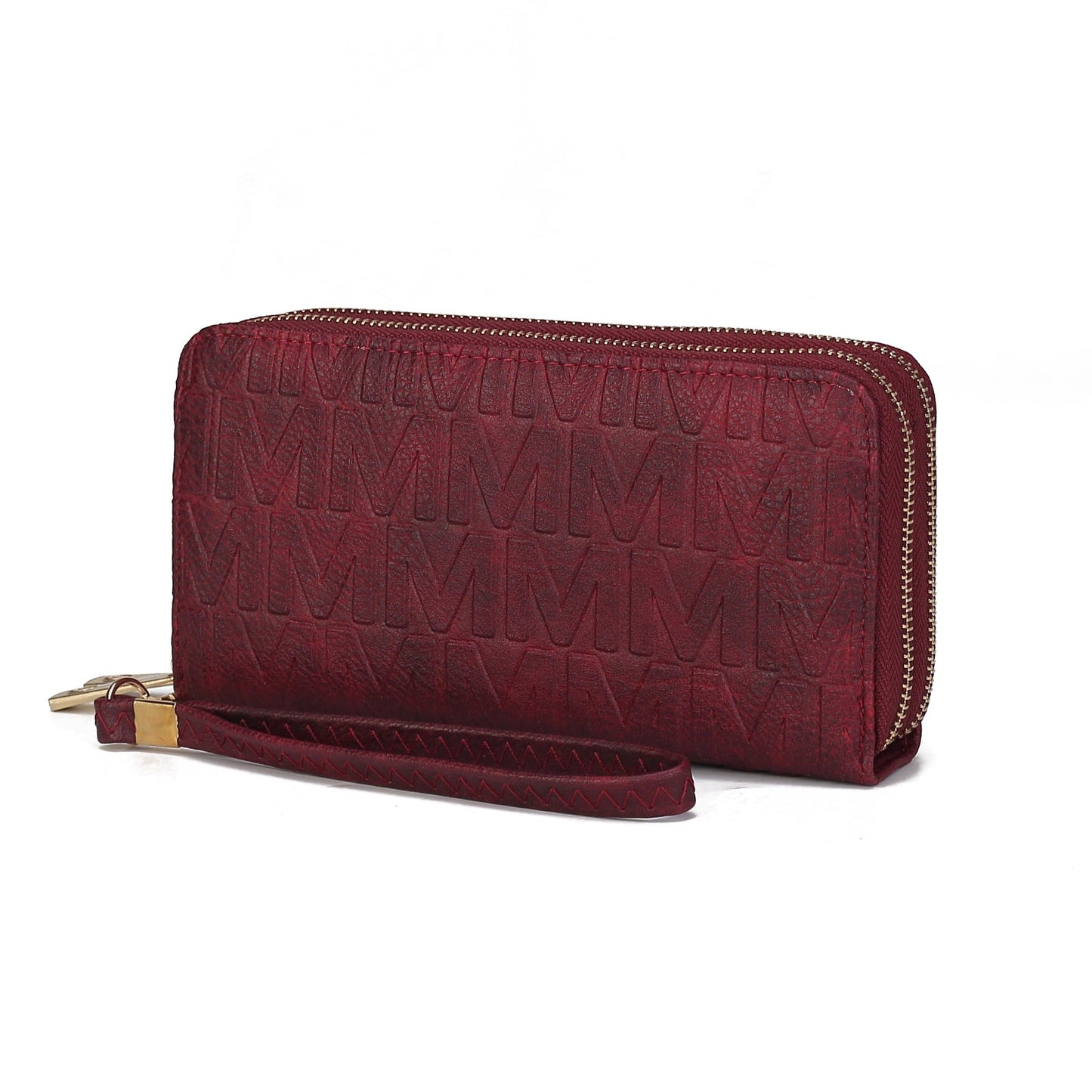 MKF Collection Daniela Wallet for Women, Vegan Leather Wristlet Purse Handbag by Mia K - Red - JNR Products