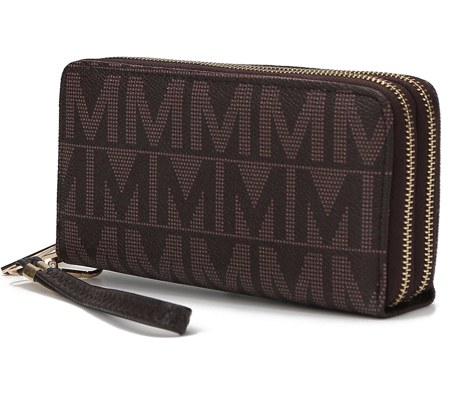 MKF Collection Daniela Wallet for Women, Vegan Leather Wristlet Purse Handbag by Mia K - Red - JNR Products