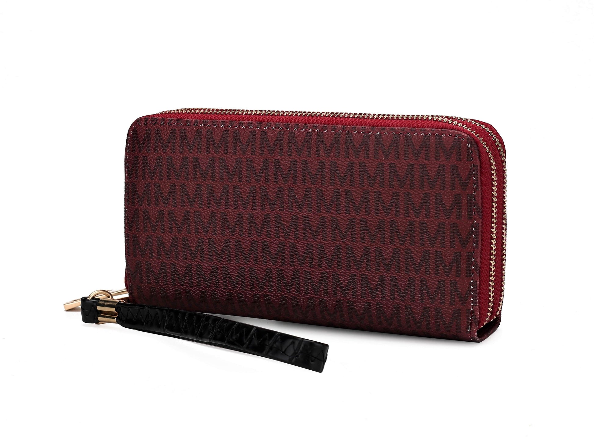 MKF Collection Daniela Wallet for Women, Vegan Leather Wristlet Purse Handbag by Mia K - Red - JNR Products