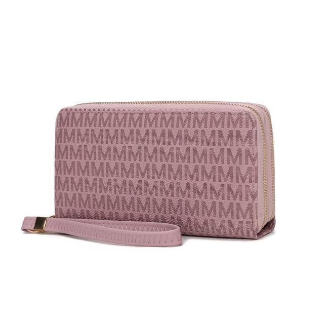 MKF Collection Daniela Wallet for Women, Vegan Leather Wristlet Purse Handbag by Mia K - Red - JNR Products