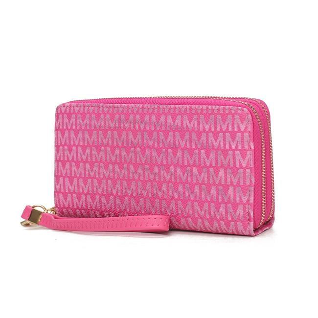 MKF Collection Daniela Wallet for Women, Vegan Leather Wristlet Purse Handbag by Mia K - Red - JNR Products