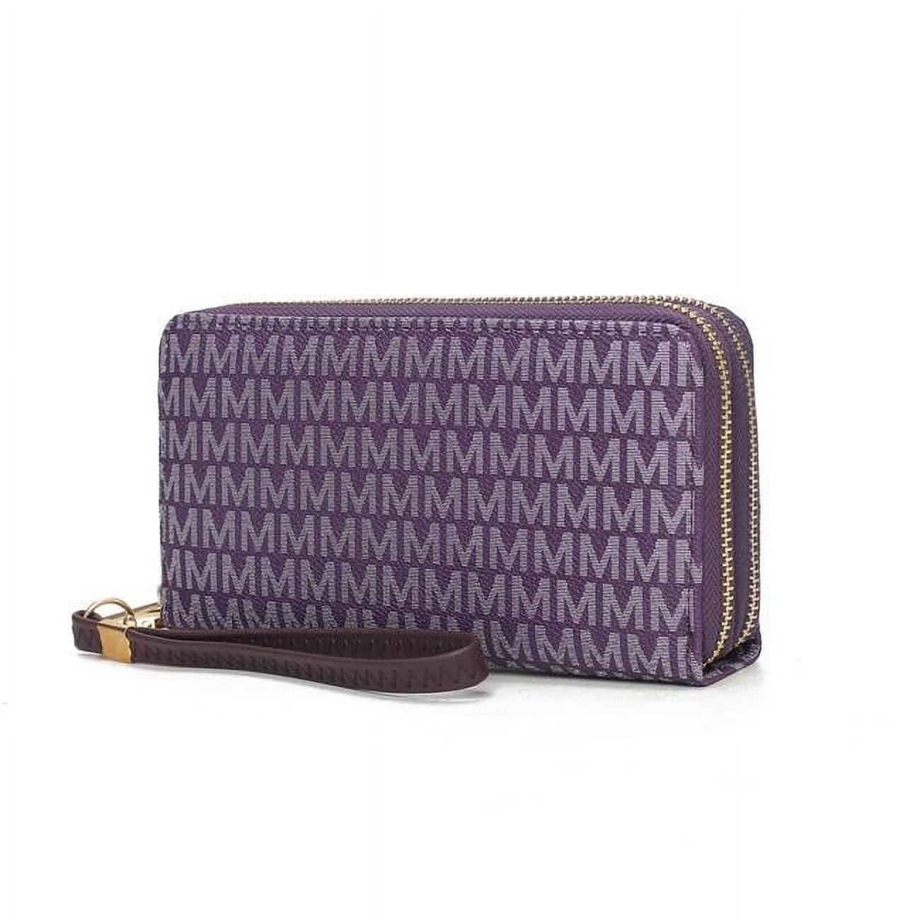 MKF Collection Daniela Wallet for Women, Vegan Leather Wristlet Purse Handbag by Mia K - Red - JNR Products