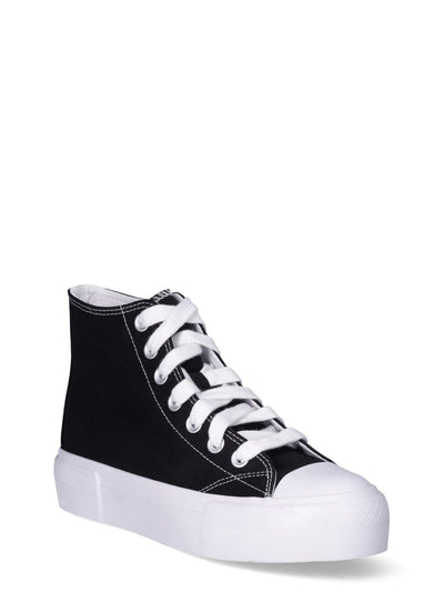 No Boundaries Platform Lace Up High Top Sneakers, Women’s - JNR Products