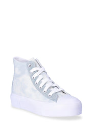 No Boundaries Platform Lace Up High Top Sneakers, Women’s - JNR Products