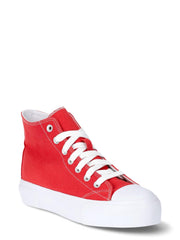 No Boundaries Platform Lace Up High Top Sneakers, Women’s - JNR Products