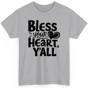 Novatee Bless Your Heart Yall Southern Girl T Shirt Country Girl Tee - JNR Products