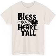 Novatee Bless Your Heart Yall Southern Girl T Shirt Country Girl Tee - JNR Products