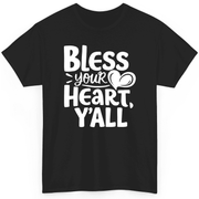 Novatee Bless Your Heart Yall Southern Girl T Shirt Country Girl Tee - JNR Products