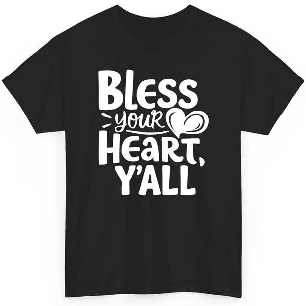 Novatee Bless Your Heart Yall Southern Girl T Shirt Country Girl Tee - JNR Products