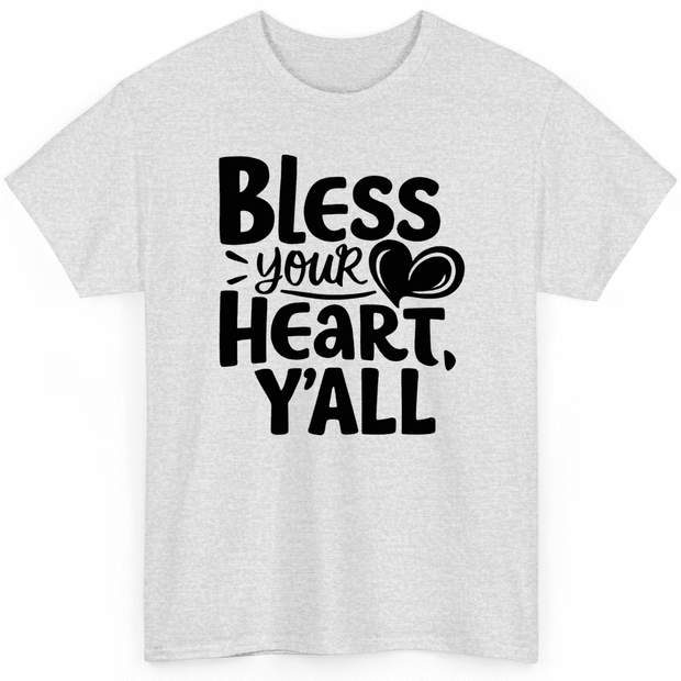 Novatee Bless Your Heart Yall Southern Girl T Shirt Country Girl Tee - JNR Products