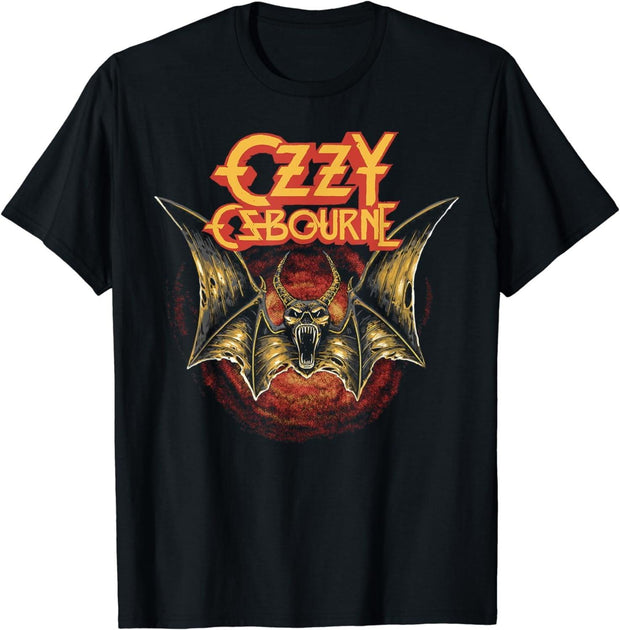 Ozzy Osbourne – Bat Logo Red T-Shirt - JNR Products