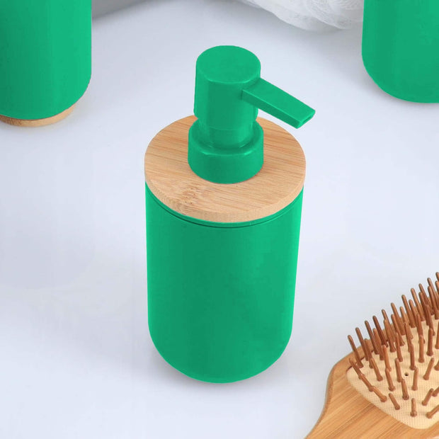 Padang Bathroom Accessories Set Bamboo - JNR Products