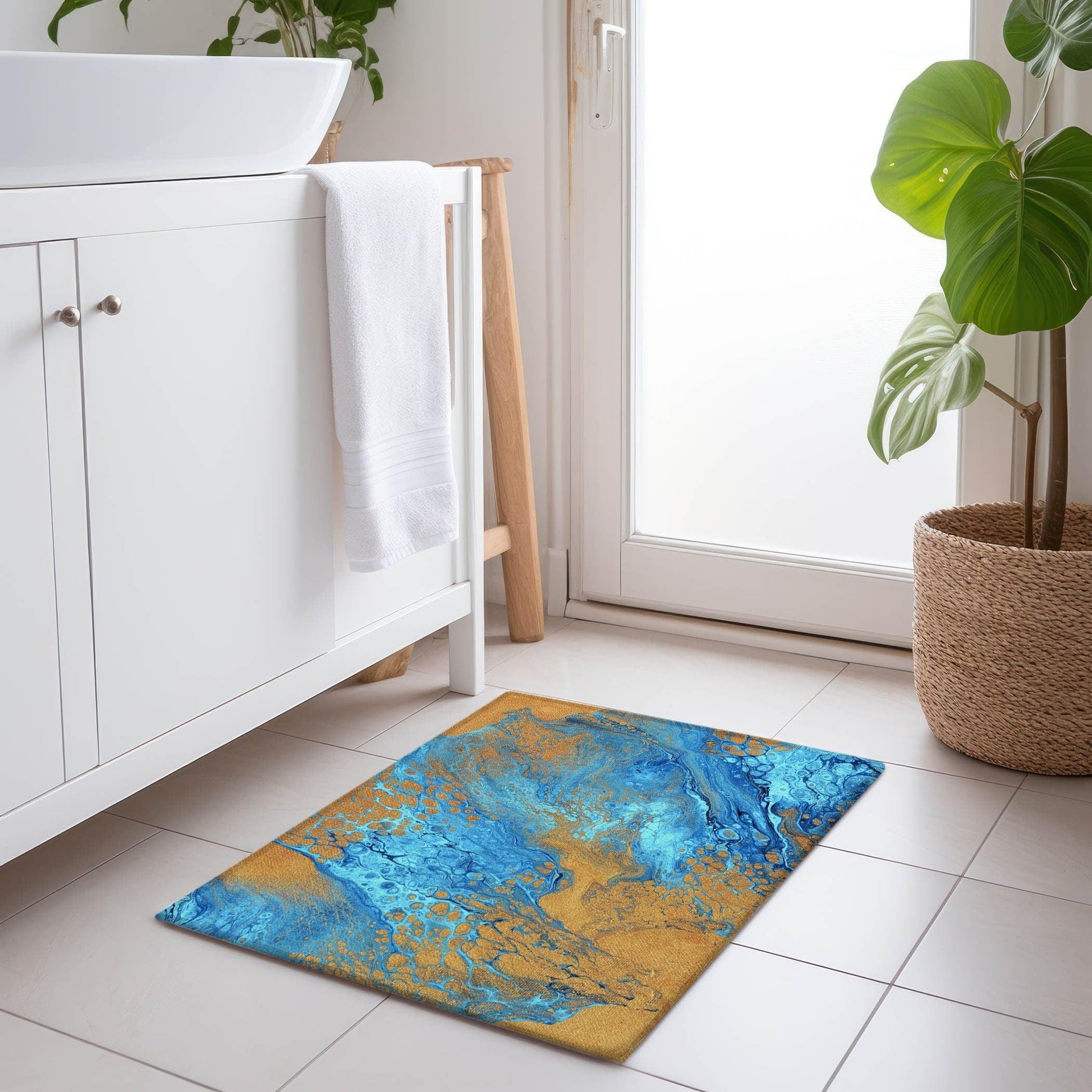 Premium Washable Super Soft Abstract Contemporary Mayfield Rug - JNR Products