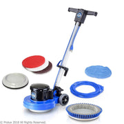 Prolux Core Heavy Duty Commercial Polisher Floor Buffer Machine Scrubber and 5 Pads - JNR Products