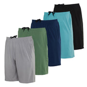 Real Essentials 5 Pack: Men's Dry-Fit Sweat Resistant Active Athletic Performance - JNR Products