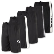 Real Essentials 5 Pack: Men's Dry-Fit Sweat Resistant Active Athletic Performance - JNR Products