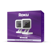 Roku Smart Home Indoor Camera SE (2-Pack) Wi-Fi®-Connected - Wired Security Surveillance Camera with Motion & Sound Detection - JNR Products