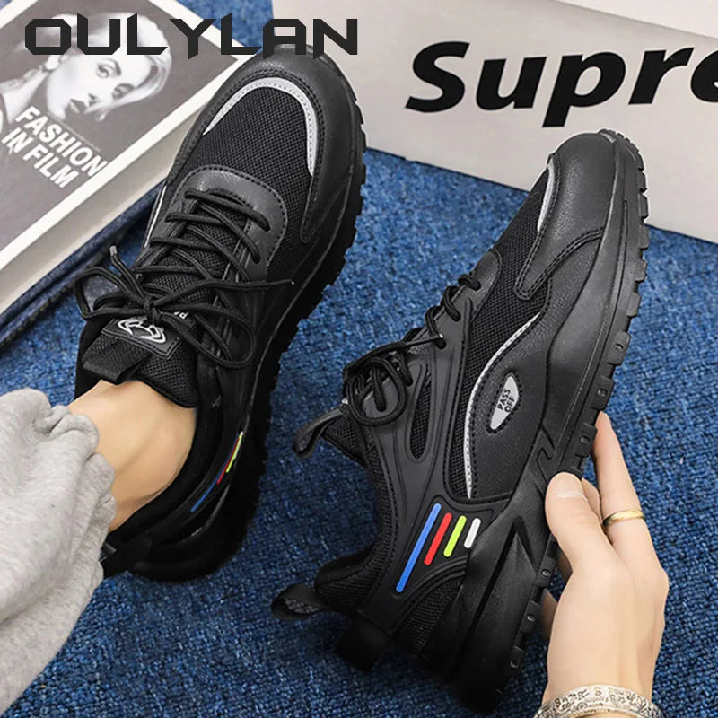 Spring Autumn Seasons Casual Sports Men's Shoes Upper Stitching