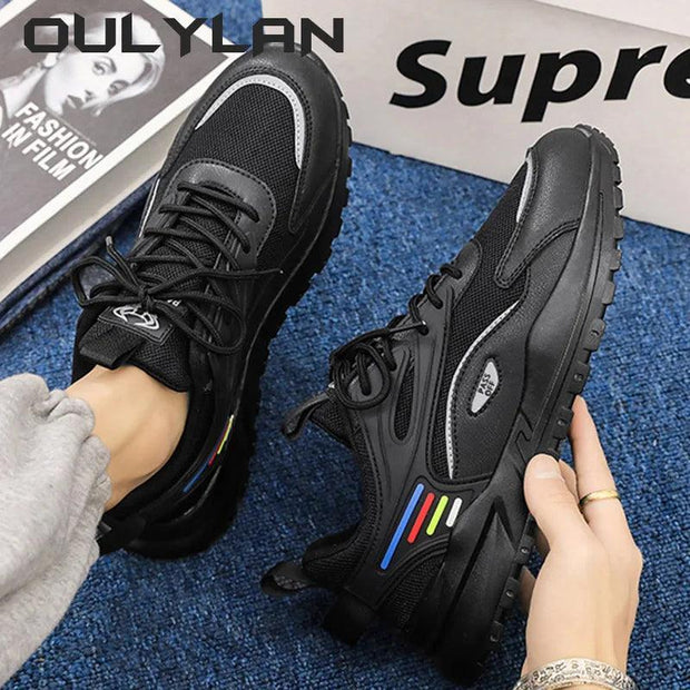 NEW Fashionable Spring Autumn Seasons Casual Sports Men's Shoes Upper Stitching - JNR Products