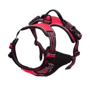 No Pull Dog Harness Front Clip Heavy Duty Reflective Easy Control Handle for Large Dog Walking - JNR Products