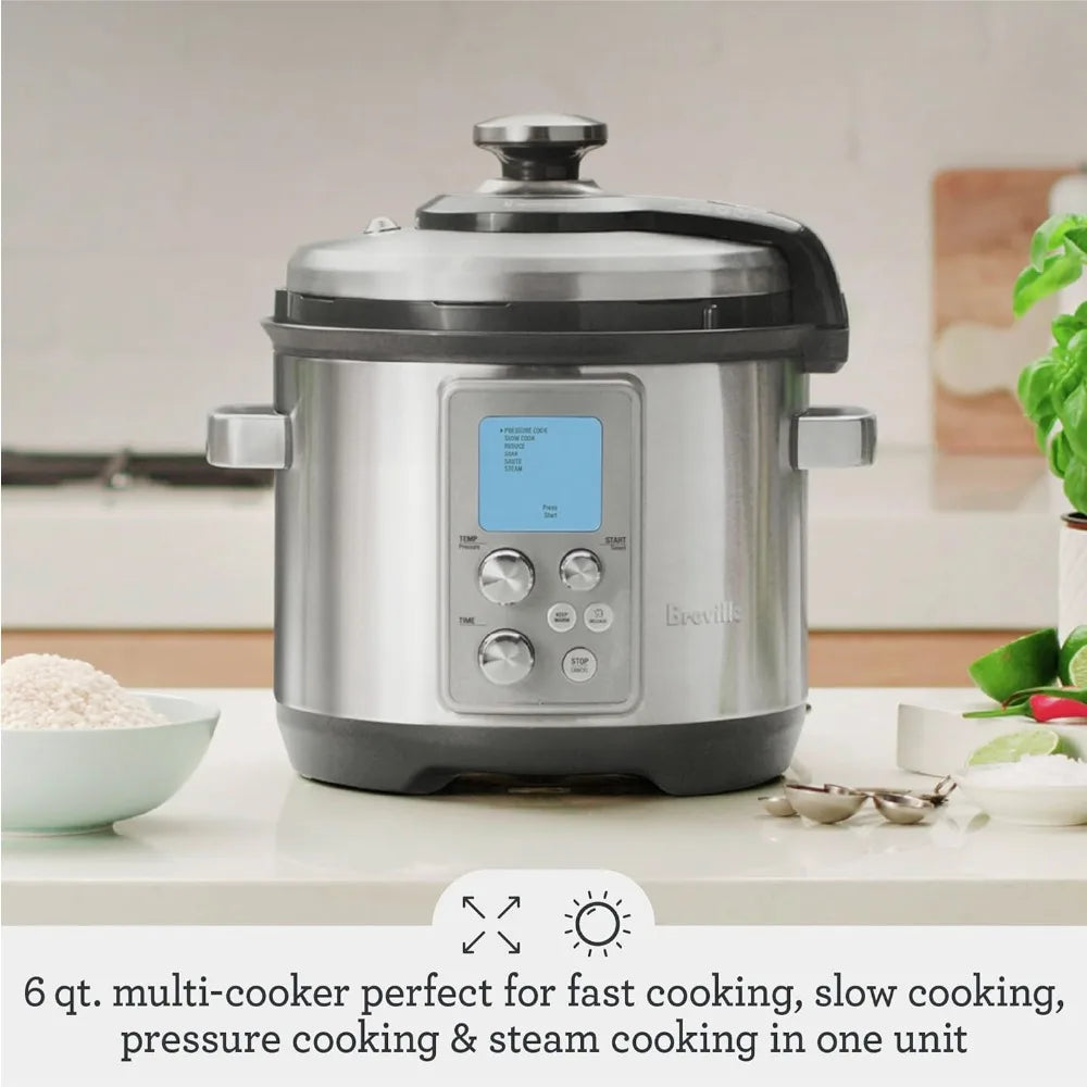 Fast Slow Pro Slow Cooker Electric Pressure Cooker 4 5 Liters