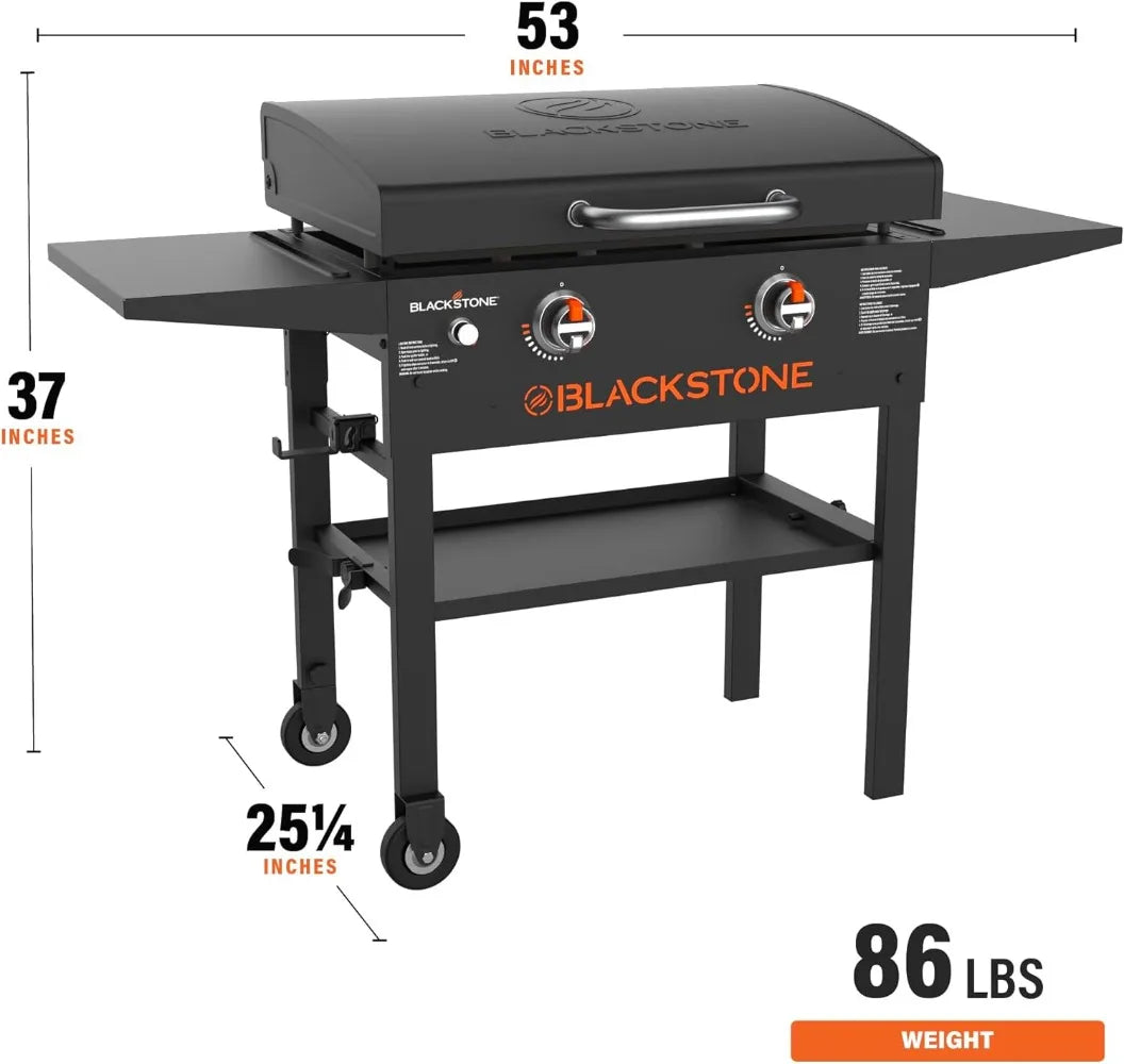 Flat Top Griddle Grill Station for Kitchen Camping, Outdoor