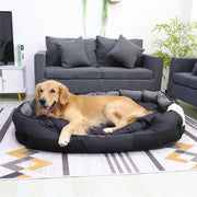 L XL XXL Dog Bed for All Season Pet Calming Sleeping Mat Sofa Pet Kennel Cushion with Removable Cushion Oxford Cover - JNR Products