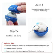 Dog Toy Ball Automatic Moving Bouncing Rolling Ball USB Smart puppy Interactive Dog Chew Toy Ball - JNR Products