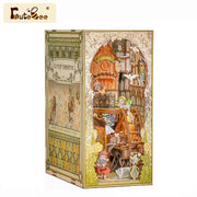 Puzzle 3D DIY Book Nook Kit with Touch Light Secret Rhythm Model Building - JNR Products