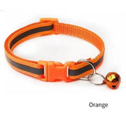 Pet Products Pet Reflective Patch Collar Cats Collar Bell Collars Pet Luminous Collars - JNR Products