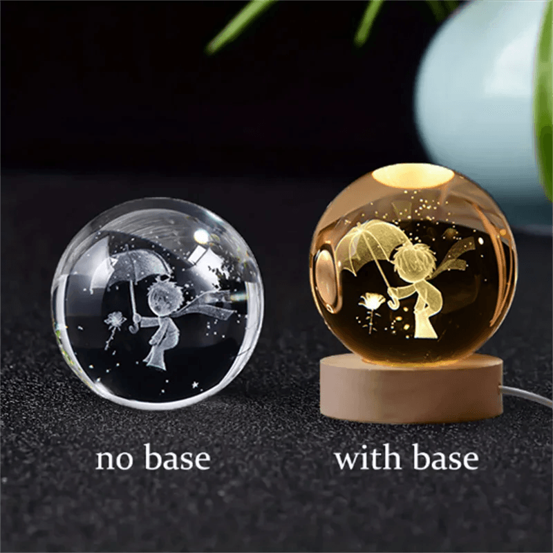 Engraved Solar System Globe Astronomy Birthday Gift Home Desktop Decoration - JNR Products