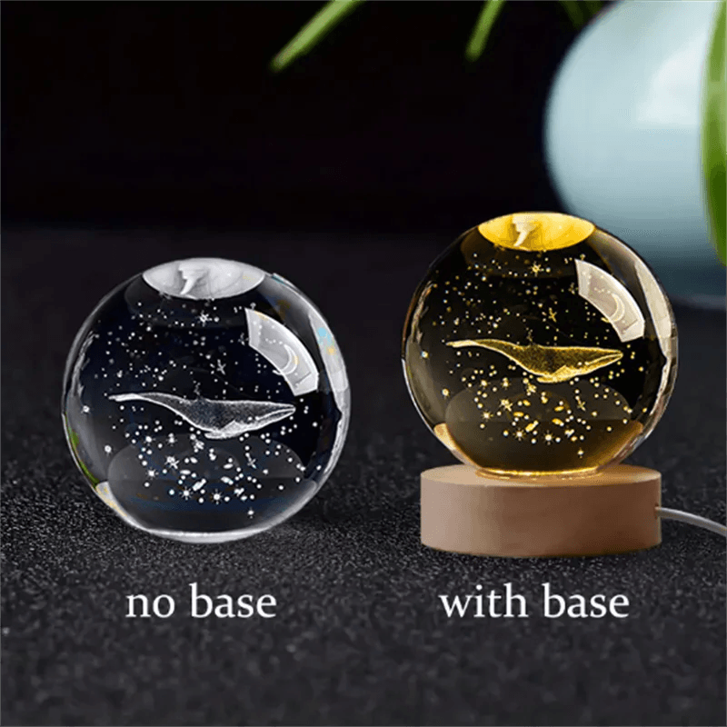 Engraved Solar System Globe Astronomy Birthday Gift Home Desktop Decoration - JNR Products