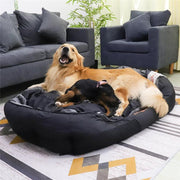 L XL XXL Dog Bed for All Season Pet Calming Sleeping Mat Sofa Pet Kennel Cushion with Removable Cushion Oxford Cover - JNR Products