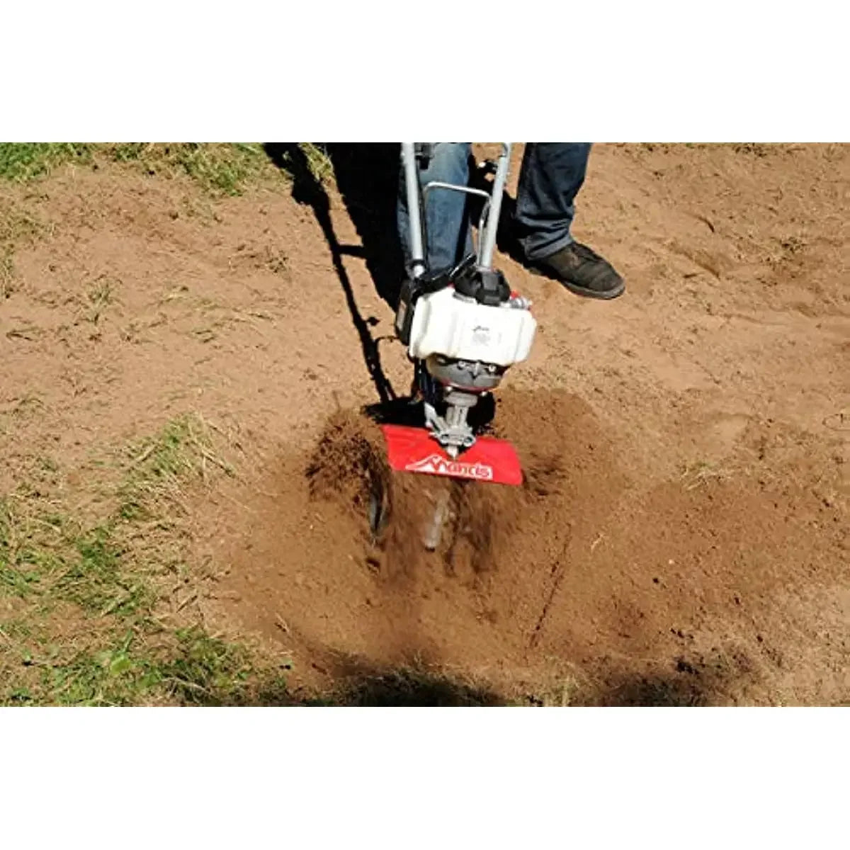 Mantis 7940 4-Cycle Gas Powered Cultivator, red