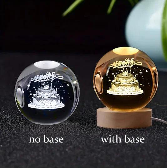 Engraved Solar System Globe Astronomy Birthday Gift Home Desktop Decoration - JNR Products