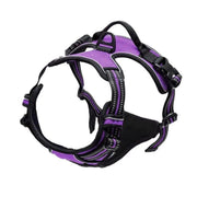 No Pull Dog Harness Front Clip Heavy Duty Reflective Easy Control Handle for Large Dog Walking - JNR Products